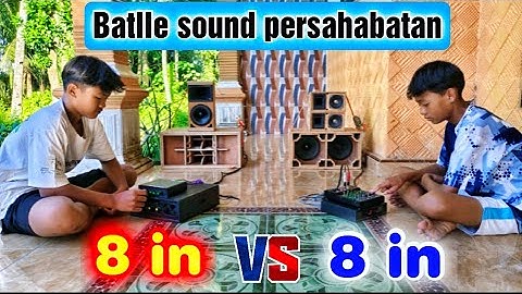 Batlle sound miniatur spek 8 in‼️ Suara sama - sama kenceng