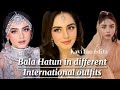 Bala hatun in different international outfits  on request  kayi fan edits