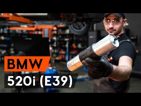 Kako zamenjati filter goriva na BMW 520i (E39) [VODIČ AUTODOC]