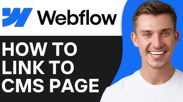 HOW TO LINK TO CMS PAGE IN WEBFLOW (2025)