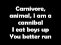 KESHA - Cannibal (Lyrics On Screen) Track 1 - New 2010 Single