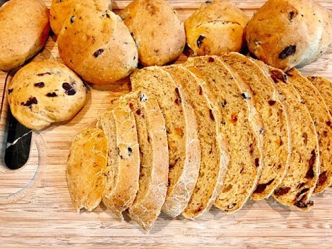 Olive & Sundried Tomato Bread From Scratch