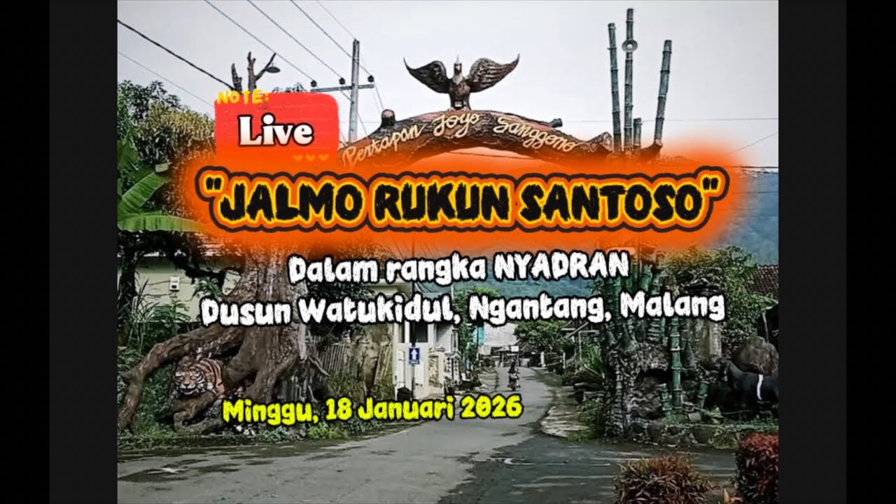 Tv ngantang 6 sedang live sekarang! Kirab banteng