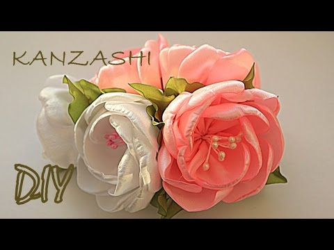 Цветы из атласных лент своими руками фото Цветы из атласных лент своими руками фото