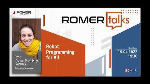 ROMER Talks | Maya Çakmak