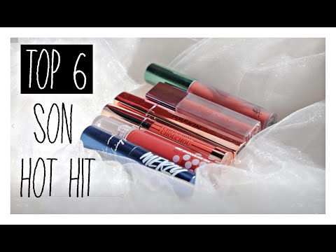 Video TOP 6 SON TONE ĐẤT GIÁ RẺ DƯỚI 200k ???? // ROMAND ,... - YouTube