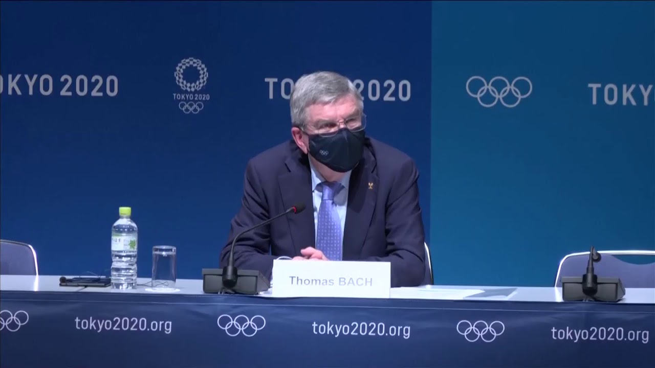 Olympics 2020 | Thomas Bach & Mark Adams, IOC spokesperson, news conference | ​LIVE