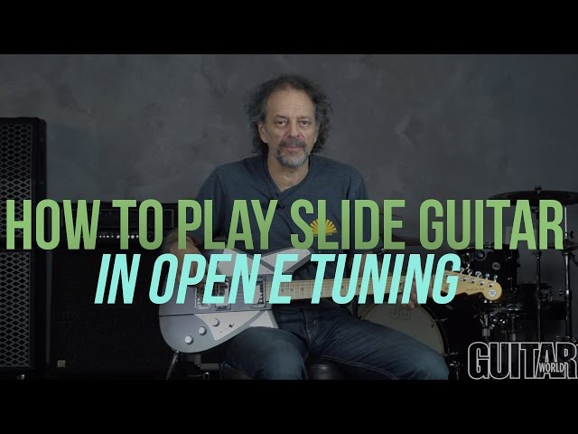 Exploring Slide Guitar In Open E Tuning Guitar World