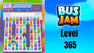 Bus jam level 365 hard level Walkthrough Solution 