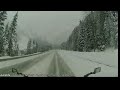 Road through Rocky Mountains