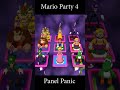 Mario Party 4 || Panel Panic Minigames || Luigi vs Peach vs Daisy vs Yoshi #mario #shorts #fyp