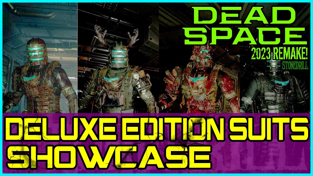 Dead Space Remake - All Suits Showcase 
