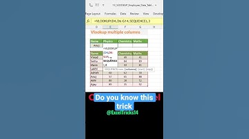 Vlookup tricks for multiple columns | Vlookup formula with multiple values | MS Excel- Vlookup |