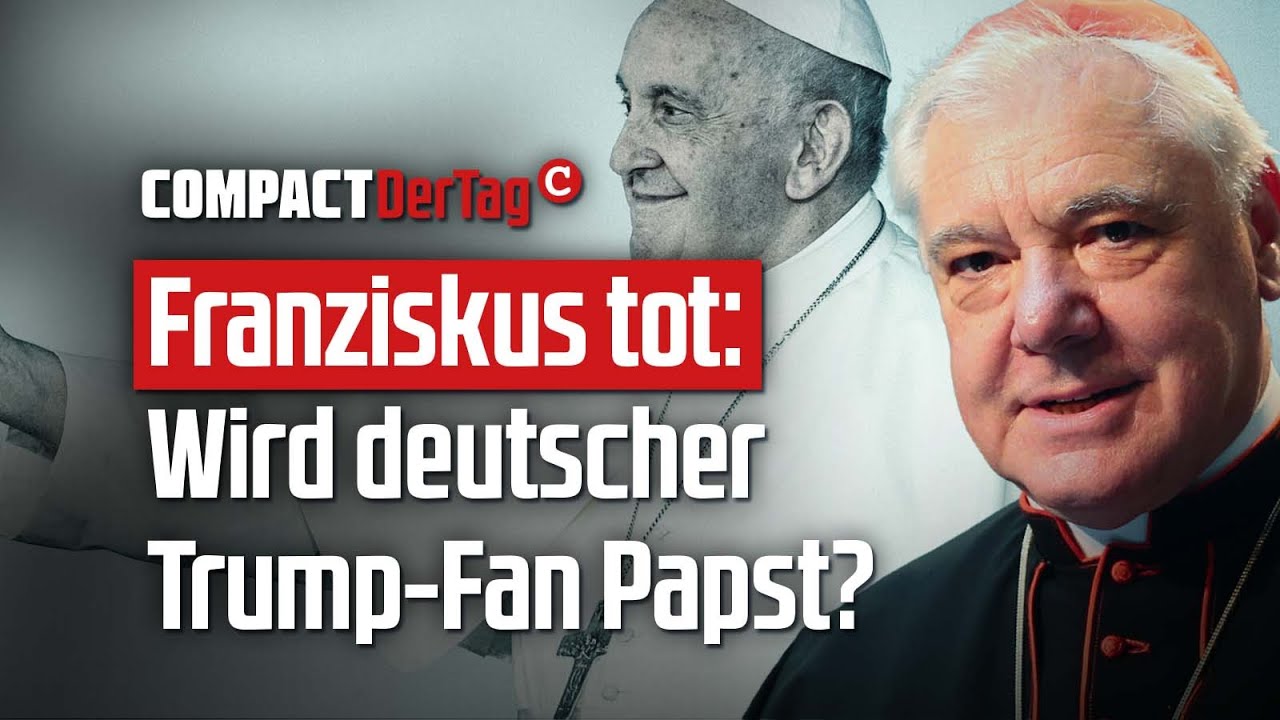 Franziskus tot: Wird deutscher Trump-Fan Papst?💥