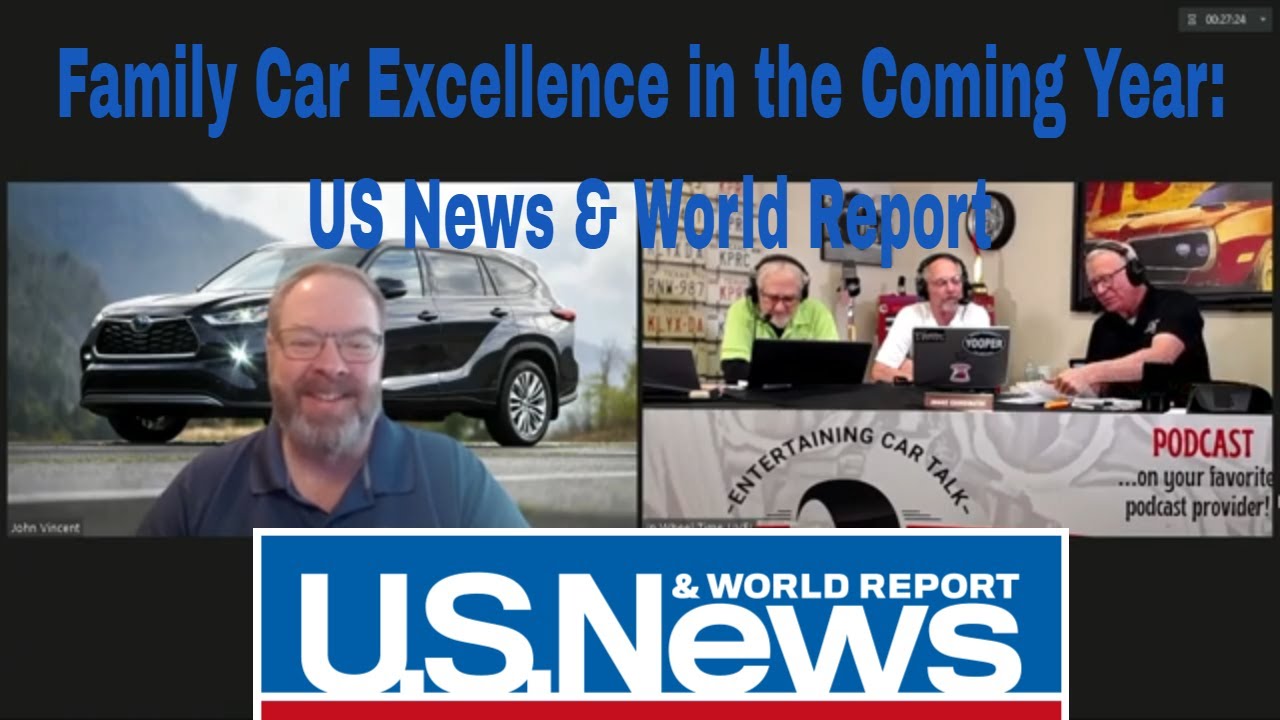 Family Car Excellence in the Coming Year: US News & World Report