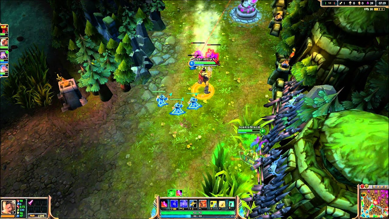 League of Legends - Graves Bot - Full Game