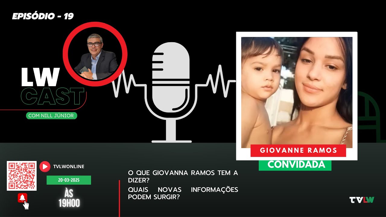 LW CAST #19-   Giovanna Ramos, mãe do pequeno Arthur Ramos