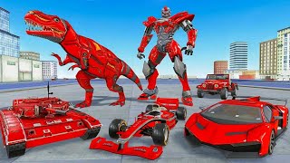 Tank Robot Car Game 2020 – Robot Dinosaur Games #3 - Android Gameplay FHD screenshot 1