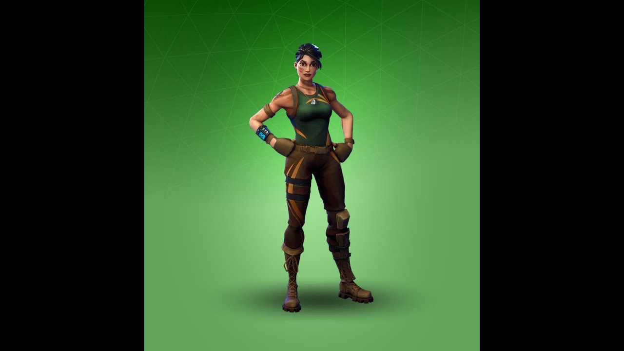 Fortnite Jungle Scout Skin Youtube