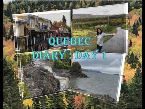 Quebec Travel  Canyon Sainte Anne  and Baie Saint Paul