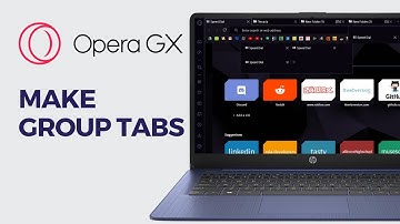 How To Make Group Tabs in Opera GX - Full Guide (2024)