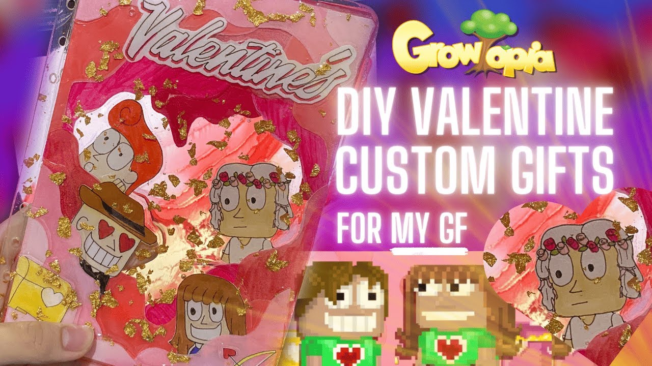 DIY GROWTOPIA VALENTINE GIFT for My Girlfriend