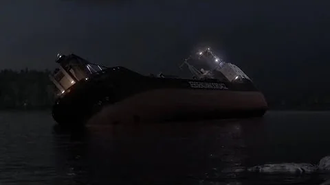 MV Rocknes - Sinking Animation