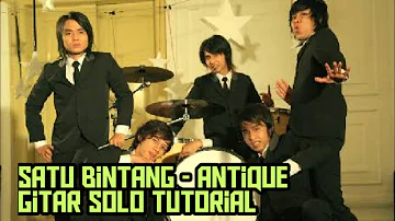 Satu Bintang - Antique gitar Solo tutorial