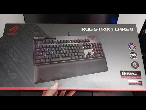 Распаковка и Звук Asus Rog Strix Flare 2