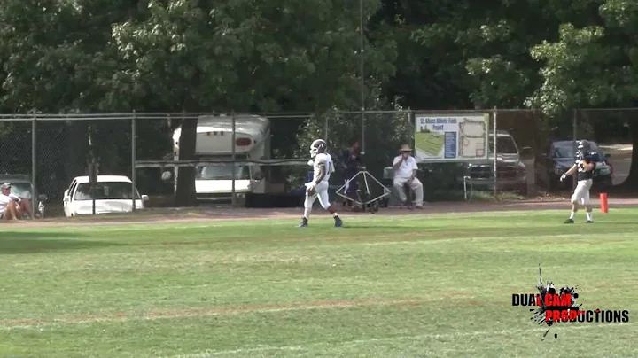 #8 Brandon Batts TD catch vs St. Albans