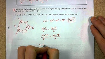Advanced Pre-Calculus Section 6.1 (Notes Page 104)