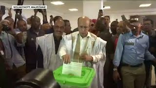 Le candidat du pouvoir, Mohamed Oud Ghazouani, proclamé vainqueur des élections en Mauritanie