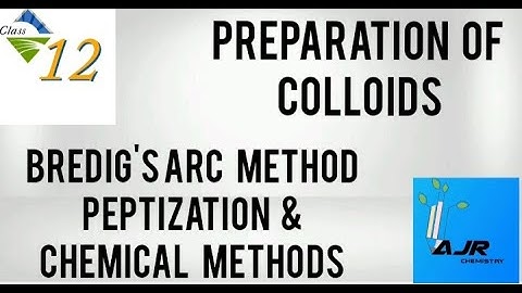 PREPARATION OF COLLOIDS | BREDIG