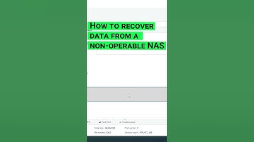 How to recover data from a RAID system based on a Promise NAS device, SmartStor NS4300N #shorts