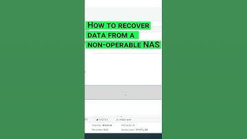 How to recover data from a RAID system based on a Promise NAS device, SmartStor NS4300N #shorts