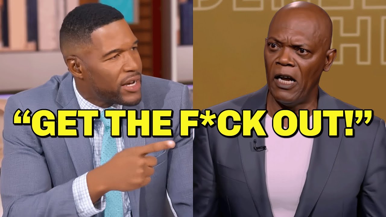 ⁣Samuel L Jackson Kicked Off Good Morning America After Heated Argument with Michael Strahan