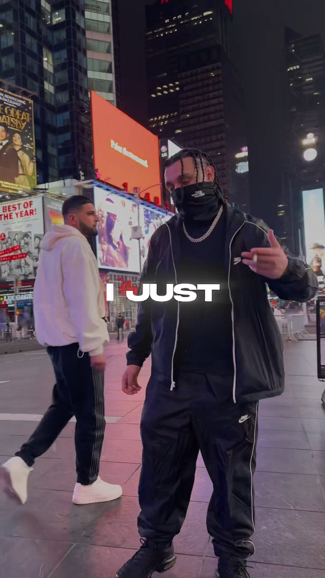 We made this song in the hood, and now we blasting it out loud in Times Square? #bollywood #rapper