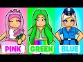 I Tried The ONE COLOR CHALLENGE In Brookhaven... Roblox