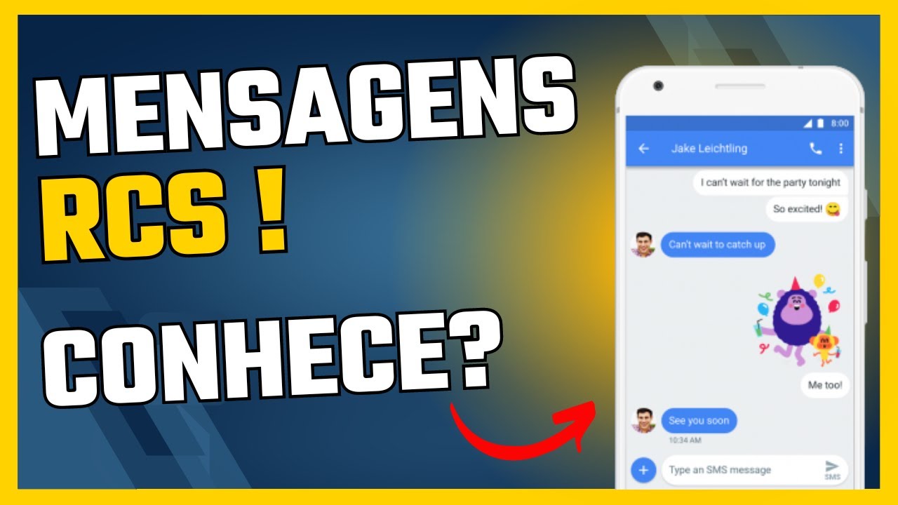 Mensagens RCS - O que é? Como Ativar ou Desativar - YouTube