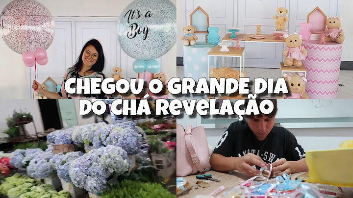 CHEGOU O GRANDE DIA DO NOSSO CHÁ REVELAÇÃO *preparativos*