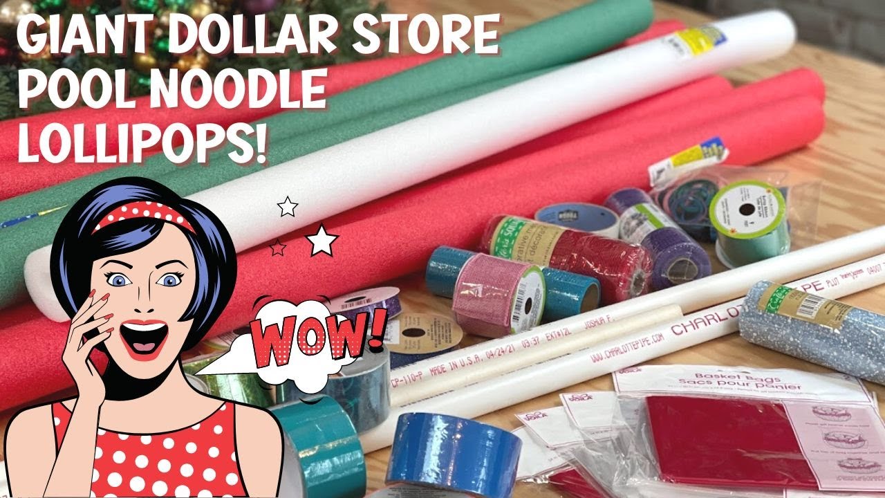 How to make giant pencils out of dollar store pool noodles! – oh