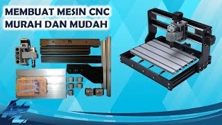 Membuat Mesin Ukir CNC Untuk Mengukir di Media Kayu, PCB, Akrilik dan Lainnya Dengan Murah dan Mudah