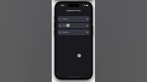 Awesome Reactive Forms in Flutter