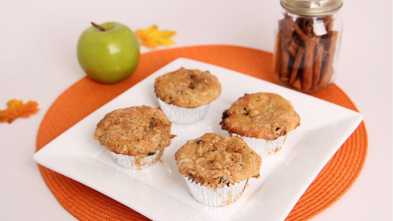 Tomte Muffins (Swedish Apple Muffins) - True North Kitchen