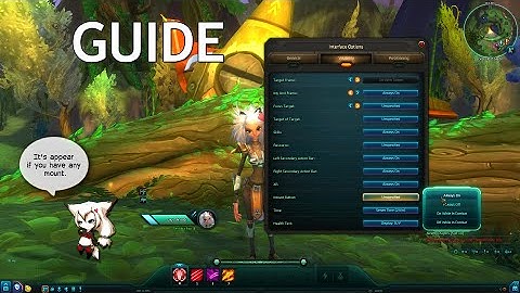 Wildstar guide (2015). How to turn on health text on unitframes? UI settings.