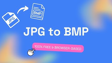 How To Convert JPG Images To Bitmap (BMP) Format