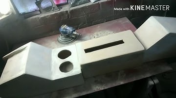 G Body fiberglass console by mbcustoms1