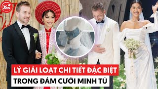 Lý giải loạt chi tiết đặc biệt trong đám cưới Minh Tú