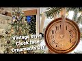 From junk  paint can lids to diy antique clock faces