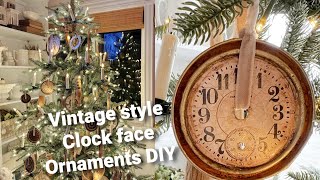 FROM JUNK  Paint Can Lids to DIY Antique Clock Faces! screenshot 3